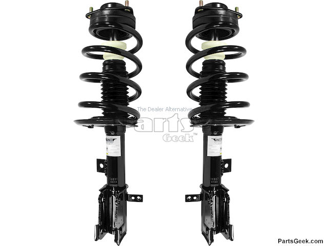 Front Strut and Coil Spring Assembly Set of 2 - 2009-2019 Dodge Journey 3.6L V6 - Unity 29869-02787819