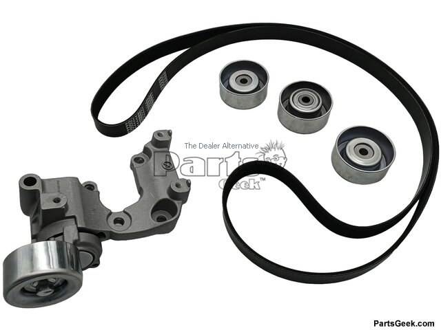 Serpentine Belt Drive Component Kit - 2010-2022 Toyota 4Runner 4.0L V6 GAS - Replacement 95987-03711379
