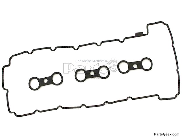 Valve Cover Gasket Set with Spark Plug Tube Seals - 2007-2013 BMW 328i 3.0L 6-Cylinder - Replacement 19124-02230031