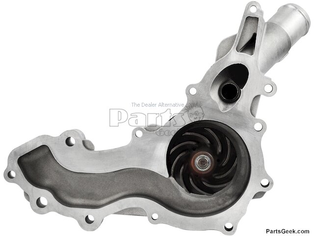 Water Pump Assembly - with Gasket and Pulley - 2011-2015 Jeep Grand Cherokee 3.6L V6 - Replacement 96701-02418761