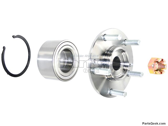 Front Wheel Hub Bearing Repair Kit - 2012-2016 Hyundai Elantra 1.8L 4-Cylinder (Fits From 2/20/2012) - DuraGo 118614-07529123