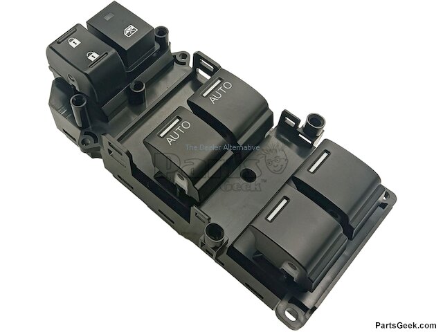 Front Left Driver Side Master Power Window Switch - 2008-2012 Honda Accord EX, EX-L Sedan 4-Door 2.4L 4-Cylinder - Replacement 29034-03933461