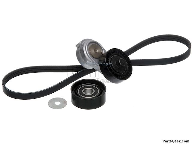 Air Conditioning Serpentine Belt Drive Component Kit - 1997-2004 Chevrolet Corvette 5.7L V8 GAS - Gates 3228-05765419